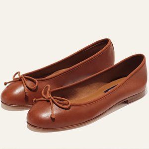 Margaux The Demi Flats 37 Saddle Brown